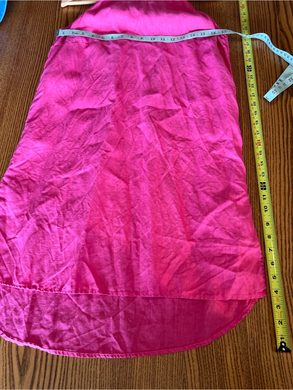 C&C California 100% Linen Pink Dress - Picture 3 of 7